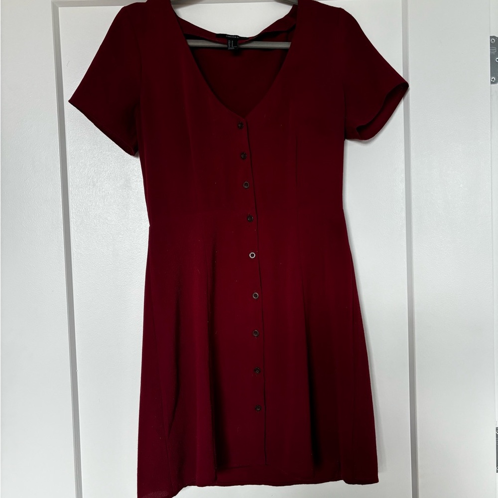 Red dress